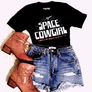 Kaeraz Size XS Space Cowgirl T-Shirt